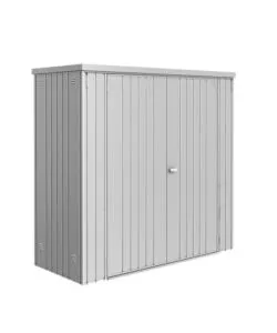 ARMADIO PER ATTREZZI BIOHORT "190 LARGE" IN ACCIAIO ZINCATO ARGENTO METALLIZZATO - 34060