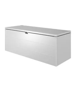 BAULE DA ESTERNO IMPERMEABILE BIOHORT "STYLEBOX 210" IN ACCIAIO ZINCATO ARGENTO METALLIZZATO 990 LT 207X80X81 CM - COD. B330910