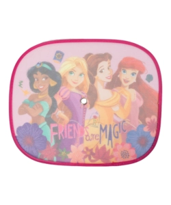 COPPIA TENDINE AUTO LATERALI "DISNEY PRINCESS" 44X35 CM