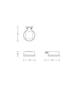 APPLIQUE SOLARE A LED DA ESTERNO PHILIPS "VINCE", 2700 K