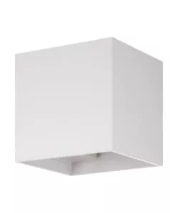 APPLIQUE LED DA ESTERNO "BARCAROLA" BIANCA, 550 LM