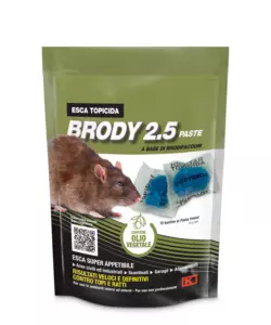 ESCA TOPICIDA BLU KOLLANT "BRODY 2.5" CON OLIO VEGETALE, 150 GR