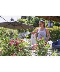 COMPOSTIERA DA ESTERNO G.F "EASY MIX COMPOSTER" 2 IN 1 IN PLASTICA RICICLATA, 60X50X65 CM