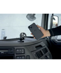 PORTA TELEFONO MAGNETICO LAMPA "MAGPRO" CON ATTACCO A VENTOSA ADESIVA ORIENTABILE E RUOTABILE - 91805