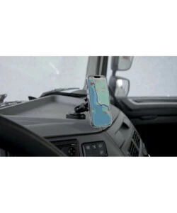 PORTA TELEFONO MAGNETICO LAMPA "MAGPRO" CON ATTACCO A VENTOSA ADESIVA ORIENTABILE E RUOTABILE - 91805