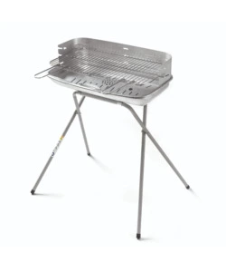 BARBECUE A CARBONE OMPAGRILL "60-40 ALUMINIZED" CON GRIGLIA 60X36 CM