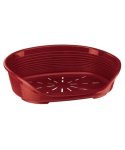 CUCCIA DA INTERNO PER CANI E GATTI "SIESTA DELUXE 6" BORDEAUX, 70,5X52X23,5 CM - FERPLAST