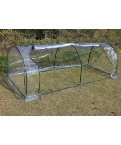 SERRA A TUNNEL EUROGARDEN "ANNA" IN ACCIAIO E PVC 200x100x80 CM