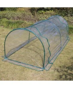 SERRA A TUNNEL EUROGARDEN "ANNA" IN ACCIAIO E PVC 200x100x80 CM