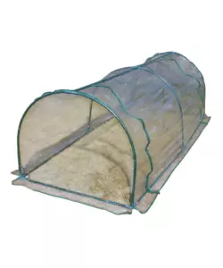SERRA A TUNNEL EUROGARDEN "ANNA" IN ACCIAIO E PVC 200x100x80 CM