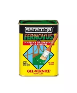 SMALTO GEL ANTIRUGGINE SARATOGA "FERNOVUS" CASTAGNA 2,5 LT