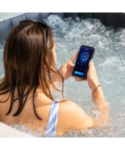 PISCINA IDROMASSAGGIO GONFIABILE INTEX "BUBBLE MASSAGE SET GREYSTONE DELUXE" 4 POSTI - COD. 28450EX