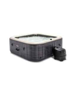 PISCINA IDROMASSAGGIO GONFIABILE INTEX "BUBBLE MASSAGE SET GREYSTONE DELUXE" 6 POSTI - COD. 28452EX