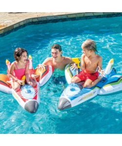 GONFIABILE CAVALCABILE INTEX "ACQUASCOOTER" CON PISTOLA AD ACQUA - COD. 57536NP