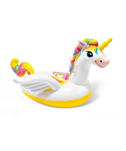 GONFIABILE CAVALCABILE INTEX "UNICORNO" CM 198X140X102 CM I.5 - COD. 57561NP