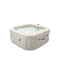 PISCINA IDROMASSAGGIO GONFIABILE INTEX "CHEVON JET AND BUBBLE DELUXE" CM 175X71 4 POSTI - COD. 28446EX