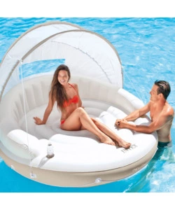 ISOLA GONFIABILE GALLEGGIANTE/PARASOLE INTEX CM 199X150 I.3 - COD. 58292EU
