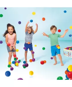 PALLINE COLORATE 6,5CM DIAM I.7 - COD. 49602NP
