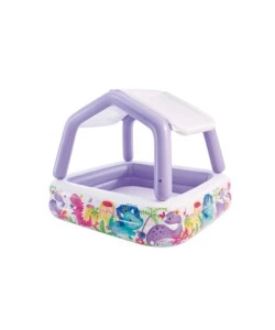 PISCINA GONFIABILE PARASOLE INTEX "ACQUARIO" CM 157X157X122 I.4 - COD. 57470NP