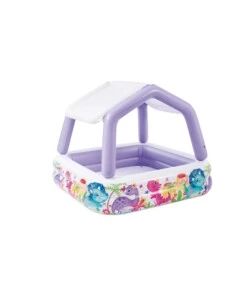 PISCINA GONFIABILE PARASOLE INTEX "ACQUARIO" CM 157X157X122 I.4 - COD. 57470NP