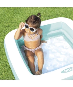 PISCINA GONFIABILE RETTANGOLARE INTEX "BABY" CM 86X86X25 I.7 - COD. 57100NP