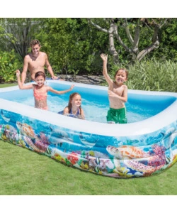 PISCINA GONFIABILE INTEX "FAMILY PESCI" CM 305X183X56 I.3 - COD. 58485NP