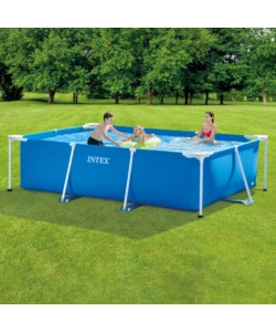 PISCINA FUORI TERRA CON STRUTTURA RETTANGOLARE INTEX CM BLU 300X200X75 I.2 - COD. 28272NP