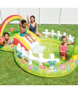 PLAYCENTER GONFIABILE INTEX "GARDEN" CM 290X180X104 I.3 - COD. 57154NP