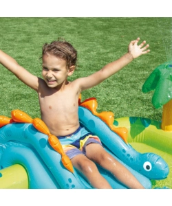 PLAYCENTER GONFIABILE INTEX "DINOSAURI" CM 191X152X58 I.3 - COD. 57166NP