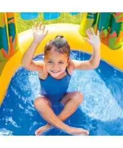 PLAYCENTER GONFIABILE INTEX "DINOSAURO" CM 249X191X109 I.3 - COD. 57444NP