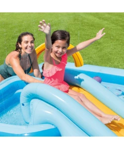 PLAYCENTER GONFIABILE INTEX "JUNGLE" 244X198X71 CM I.3 - COD. 57161NP