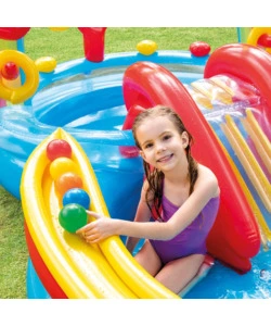 PLAYGROUND GONFIABILE INTEX "ARCOBALENO" CM 297X193X135 I.3 - COD. 57453NP