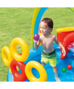 PLAYGROUND GONFIABILE INTEX "ARCOBALENO" CM 297X193X135 I.3 - COD. 57453NP