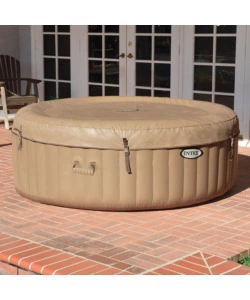 PISCINA IDROMASSAGGIO GONFIABILE INTEX "PURE SPA BUBBLE MASSAGE" 196X71CM 4 POSTI CON POMPA - COD. 28426EX