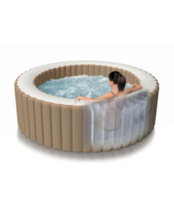 PISCINA IDROMASSAGGIO GONFIABILE INTEX "PURE SPA BUBBLE MASSAGE" 196X71CM 4 POSTI CON POMPA - COD. 28426EX