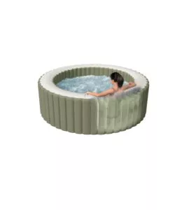 PISCINA IDROMASSAGGIO GONFIABILE INTEX "PURE SPA BUBBLE MASSAGE" 196X71CM 4 POSTI CON POMPA - COD. 28426EX