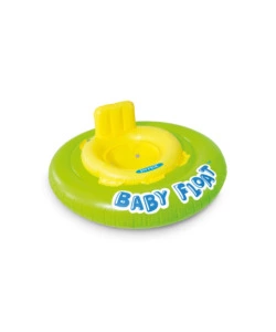 SALVAGENTE MUTANDINA INTEX "FLUO" IN VINILE GIALLO E VERDE - COD. 56588EU