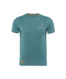T-SHIRT DA LAVORO KAPRIOL "ENJOY" BLU ATLANTIC TG XXL