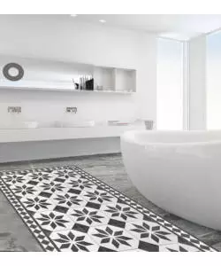 PASSATOIA IN VINILE "RUNNER" FANTASIA "OLD STYLE CARPET", 120X50 CM