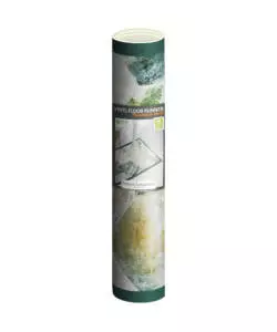 PASSATOIA IN VINILE "RUNNER" FANTASIA "TROPICAL COMPOSITION", 120X50 CM