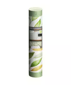 PASSATOIA IN VINILE "RUNNER" FANTASIA "EMERALD RAMAGE", 120X50 CM
