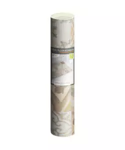 PASSATOIA IN VINILE "RUNNER" FANTASIA "CEMENTINE ARANCIONI", 120X50 CM