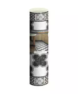 PASSATOIA IN VINILE "RUNNER" FANTASIA "MARBLE CHESS", 180X50 CM