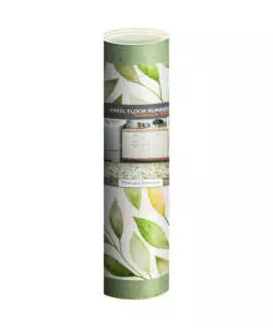 PASSATOIA IN VINILE "RUNNER" FANTASIA "EMERALD RAMAGE", 180X50 CM
