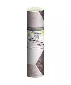 PASSATOIA IN VINILE "RUNNER" FANTASIA "ESAGONI GRIGI", 180X50 CM
