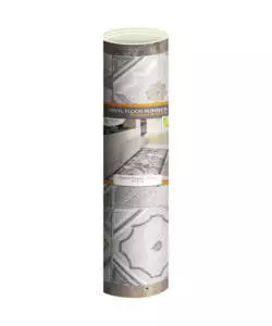 PASSATOIA IN VINILE "RUNNER" FANTASIA "HAND-DRAWN TILES", 180X50 CM
