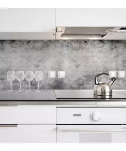 PARASCHIZZI ADESIVO DA CUCINA FANTASIA "CEMENTO", 190X60 CM