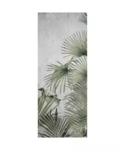 RIVESTIMENTO PER PORTA IN VINILE FANTASIA "VINTAGE TROPICAL", 210X83 CM