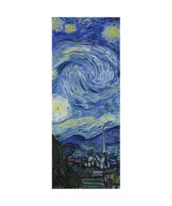 RIVESTIMENTO PER PORTA IN VINILE FANTASIA "STARRY NIGHT", 210X83 CM