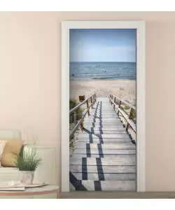 RIVESTIMENTO PER PORTA IN VINILE FANTASIA "SARDEGNA", 210X83 CM